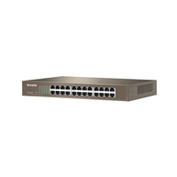 Tenda TEF1024D hálózati kapcsoló Beállítást nem igénylő (unmanaged) Fast Ethernet (10/100) Bézs