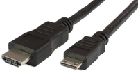 Microconnect HDM1919C24K HDMI kabel 2 m HDMI Type A (Standaard) HDMI Type C (Mini) Zwart