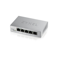 Zyxel GS1200-5 Vezérelt Gigabit Ethernet (10/100/1000) Ezüst