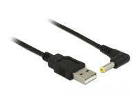 DeLOCK 85544 tápkábel Fekete 1,5 M USB A
