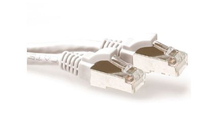 Microconnect SFTP6A03WBOOTED kabel sieciowy Biały 3 m Cat6a S/FTP (S-STP)