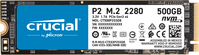 Crucial P2 M.2 500 GB PCI Express 3.0 3D NAND NVMe