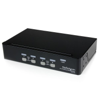 StarTech.com 4 Port VGA USB KVM Switch mit Hub - Professioneller VGA KVM Umschalter