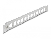 DeLOCK 19″ D-Typ Patchpanel 12 Port werkzeugfrei grau