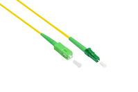Alcasa LW-S900LASA InfiniBand/fibre optic cable 0,5 m LC SC OS2 Geel