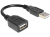 DeLOCK 83261 USB Kabel 0,16 m USB 2.0-A Schwarz