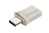 Transcend JetFlash 890 32GB lecteur USB flash 32 Go USB Type-A / USB Type-C 3.2 Gen 1 (3.1 Gen 1) Noir, Argent