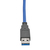 Tripp Lite U324-001-APM USB Kabel USB 3.2 Gen 1 (3.1 Gen 1) 0,3 m USB A Schwarz, Blau
