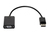 HP 752661-001 video átalakító kábel DisplayPort VGA (D-Sub) Fekete