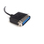 StarTech.com 3 m USB naar Parallel Printer Adapter - M/M