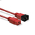 Lindy 30125 kabel zasilające Czarny, Czerwony 3 m C20 panel C19 panel