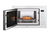 Candy MICG25GDFW Integrado Microondas con grill 25 L 900 W Blanco