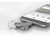 Terratec 272989 Kabeladapter USB Type-C 2 x Micro-USB Silber