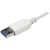 StarTech.com ST43004UA hálózati csatlakozó USB 3.2 Gen 1 (3.1 Gen 1) Type-A 5000 Mbit/s Ezüst, Fehér