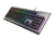 GENESIS Rhod 500 RGB teclado USB QWERTY Inglés de EE. UU. Negro, Plata