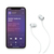 Apple Flex Zestaw słuchawkowy Bezprzewodowy Douszny Połączenia/muzyka Bluetooth Szary