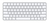 Apple Magic Keyboard Tastatur Bluetooth QWERTY US Englisch Weiß