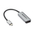 Black Box VA-USBC31-HD4KC adaptador de cable de vídeo USB Tipo C HDMI + USB Acero inoxidable