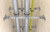 Fischer 538126 ramka montażowa do instalacji wodociągowych Saddle flange