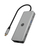 ICY BOX IB-DK4012-CPD laptop dock & poortreplicator Bedraad USB 3.2 Gen 1 (3.1 Gen 1) Type-C Antraciet, Zwart