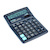 Kalkulator biurowy DONAU TECH, 16-cyfr. wyświetlacz, wym. 190x143x40 mm, czarny