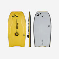 Bodyboard 500 Intermediate Double Stringer - Mesh Gold Grey - 40
