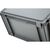 Schoeller Allibert 45L Kunststoff Aufbewahrungsbox mit Scharnier-Deckel, Grau 246mm x 400mm x 600mm
