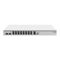 MIKROTIK Cloud Router Switch 1x100Mbps + 16x25Gbit SFP28 + 2x 100Gbit QSFP28, Fémházas, Rackes - CRS518-16XS-2XQ-RM