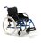 Rollstuhl D200-V SB44/44.B03. B06.B80,metallicblau
