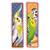 Counted Cross Stitch Kit: Bookmark: Parakeets: Set of 2