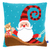 Cross Stitch Kit: Cushion: Happy Santa