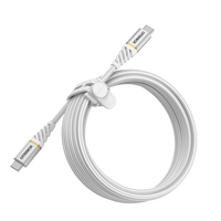 OtterBox Premium Cable USB C-C 3 m USB-PD Weiß - Schnellladekabel