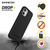 OtterBox Symmetry antimicrobieel iPhone 12 mini Zwart - ProPack - beschermhoesje