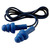 3M TR01000 EAR Tracers Kissenpackung Gehörschutzstöpsel mit Band, blau SNR = 20