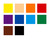 Noris Club® 128 Dreikantiger jumbo Farbstift Kartonetui mit 10 sortierten Farben und Spitzer