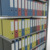Anbauregal, Büro-Fachbodenregal Stecksystem MULTIplus150, 2000 x 1300 x 600 mm (HxBxT), 6 Fachböden, Längenriegel, verzinkt, mit Mittelanschlag