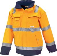 Artikeldetailsicht FORMAT FORMAT Warnjacke Comfort orange/marine Gr.M