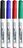 Bic Velleda 1741 Whiteboard Marker Bullet Tip 1.4mm Line Assorted Colour(Pack 4)