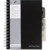 Pukka Pad A5 Wirebound Polypropylene Cover Project Book Black Ruled 250 Pages (Pack 3)