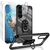 NALIA Set [5-in-1] Compatibile con Samsung Galaxy S23 Plus Custodia [1x Clear Ring Case & 2x Vetro di Protezione Del Display & 2x Protezione Della Telecamera] 360 Anello Kicksta...