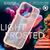 Hybrid Hülle für iPhone 15 Pro Max Frosted Case Schutz Rand Magnet Handyhülle Rosa