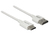 Kabel High Speed HDMI mit Ethernet, Stecker A an Stecker Mini-C, 3D, 4K, Slim High Quality, weiß, 2m