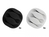 Kabelhalter mit 3 Durchführungen selbstklebend Set 6 Stück schwarz / weiß, Delock® [18346]