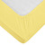 Spannbetttuch Jersey; 180-200x190-200 cm (BxL); gelb