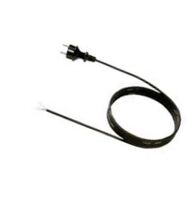 Supply cable H05RR-F 3G0,75 , 5,0m, black, 32/ferrules ,