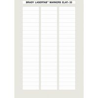 LaserTab Laser Printable , Labels 50.00 mm x 12.00 mm ,