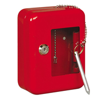 Cassetta Portachiavi di Emergenza Metalplus - 12x16x6 cm - 4000/1 (Rosso)