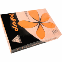 Multifunktionspapier Papago A4 210x297mm 80g/qm mandarinorange VE=500 Blatt