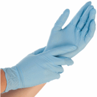 Nitril-Handschuh Safe Light puderfrei XS 24cm blau VE=100 Stück