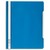 DURABLE Chemise de présentation à lamelles A4+ - gouttière de passage - couverture pvc transparente Bleu